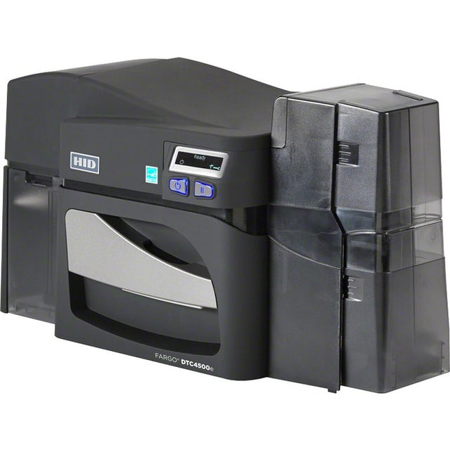 Fargo DTC4500E Double Sided Desktop Dye Sublimation/Thermal Transfer Printer - Monochrome - Card Print - USB