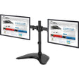 SIIG Articulated Freestanding Dual Monitor Desk Stand - 13"-27"