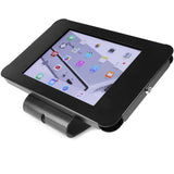 StarTech.com Secure Tablet Stand - Security lock protects your tablet from theft and tampering - Easy to mount to a desk / table / wall or directly to a VESA compatible monitor mount - Supports iPad and other 9.7" tablets - Steel Construction - Thread the