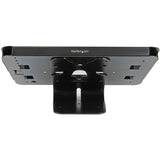 StarTech.com Secure Tablet Stand - Security lock protects your tablet from theft and tampering - Easy to mount to a desk / table / wall or directly to a VESA compatible monitor mount - Supports iPad and other 9.7" tablets - Steel Construction - Thread the