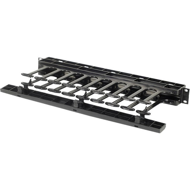 Ortronics Horizontal Cable Manager, Single Sided, 19" Mounting x 1RU