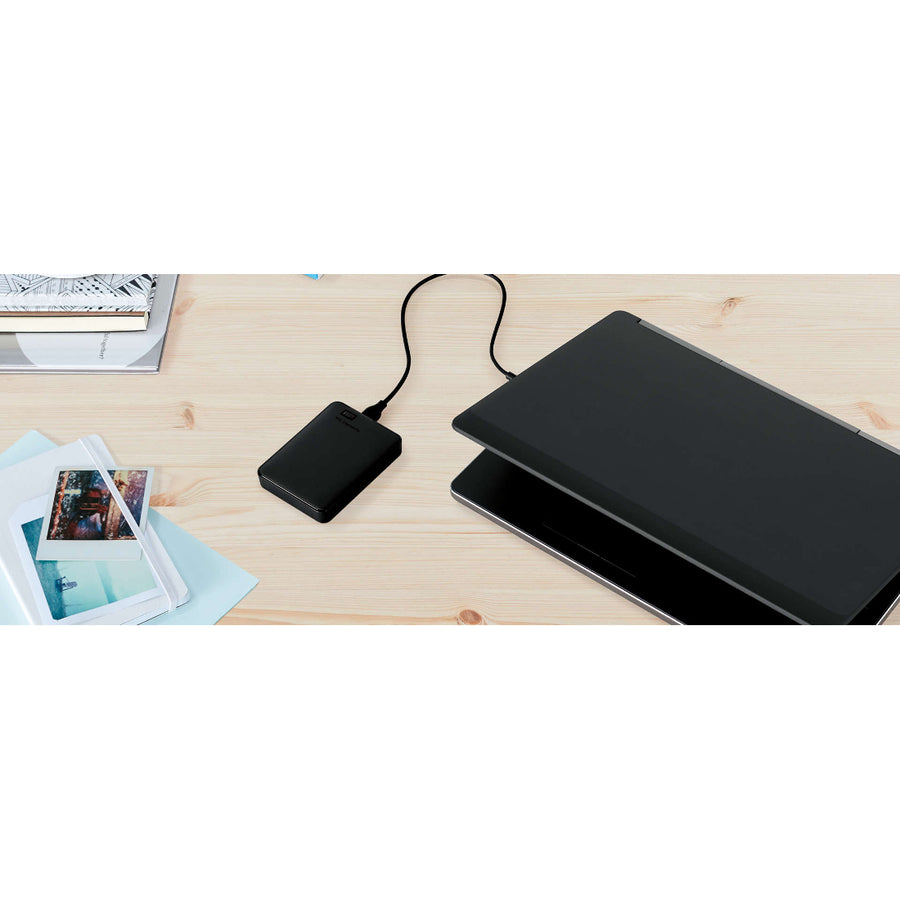 WD Elements USB 2TB 3.0 high-capacity portable hard drive for Windows.