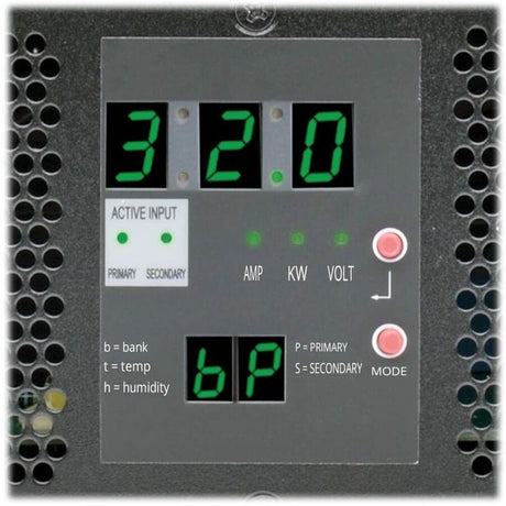 Eaton Tripp Lite Series 7.7kW Single-Phase Switched Automatic Transfer Switch PDU, Two 200-240V IEC309 32A Blue Inputs, 16-C13 2-C19 Outlets, 2U, TAA