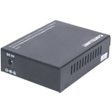Intellinet Network Solutions Fast Ethernet WDM (RX1310/TX1550) Bi-Directional Single-Mode, RJ45 to SC, 12.4 miles (20 km) Media Converter