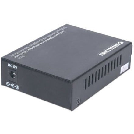 Intellinet Network Solutions Fast Ethernet WDM (RX1310/TX1550) Bi-Directional Single-Mode, RJ45 to SC, 12.4 miles (20 km) Media Converter