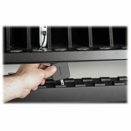 Eaton Tripp Lite Series Multi-Device Charging Cart, 32 AC Outlets, Chromebooks and Laptops, Wall-Mount Option, White