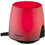 kuando Busylight UC Omega - Presence/Status indicator and Ringer for UC platforms - Displays your presence state to avoid interruptions, Call Alert - Rings and flashes on incoming calls - Missed Conversation notification on some platforms. Magnetic mounti