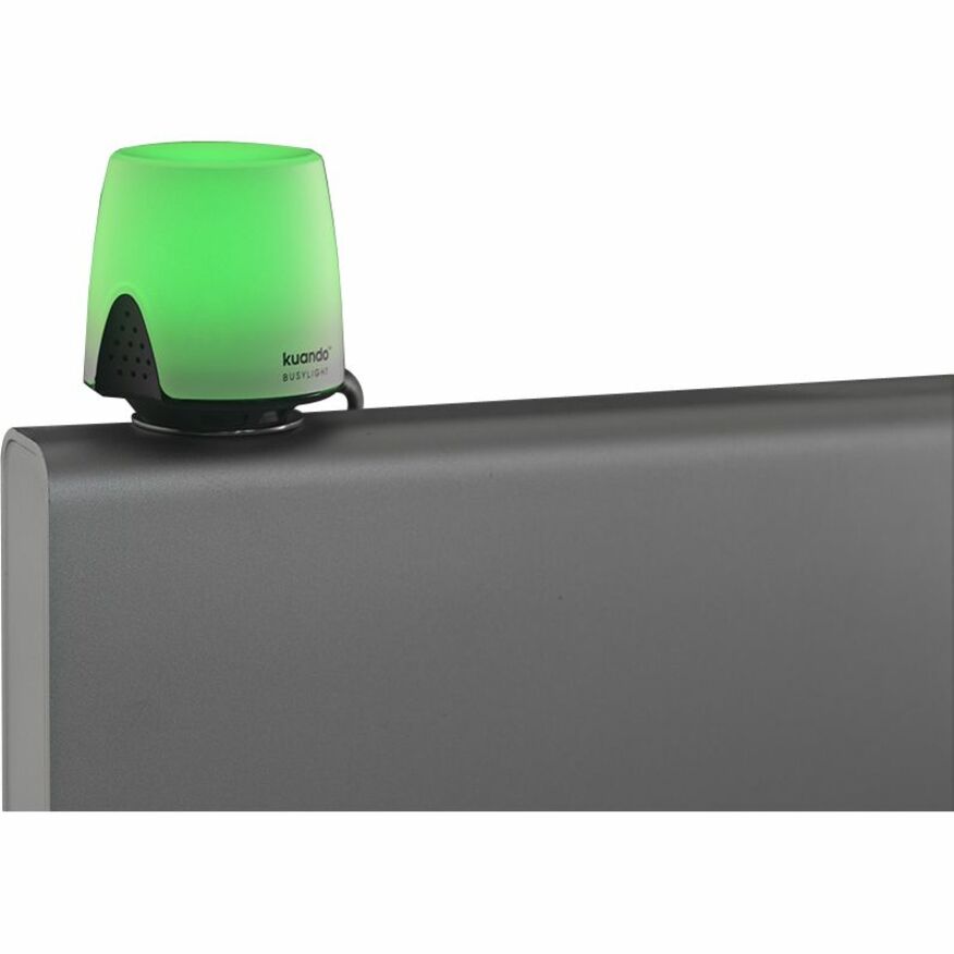 kuando Busylight UC Omega - Presence/Status indicator and Ringer for UC platforms - Displays your presence state to avoid interruptions, Call Alert - Rings and flashes on incoming calls - Missed Conversation notification on some platforms. Magnetic mounti