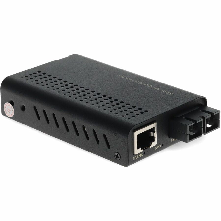 AddOn 10/100/1000Base-TX(RJ-45) to 1000Base-LX(SC) SMF 1310nm 20km Mini Media Converter