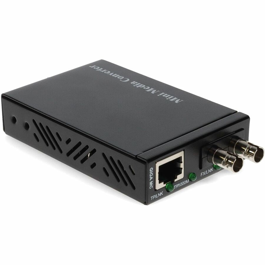 AddOn 10/100/1000Base-TX(RJ-45) to 1000Base-LX(ST) SMF 1310nm 20km Mini Media Converter