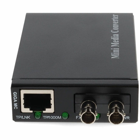 AddOn 10/100/1000Base-TX(RJ-45) to 1000Base-LX(ST) SMF 1310nm 20km Mini Media Converter