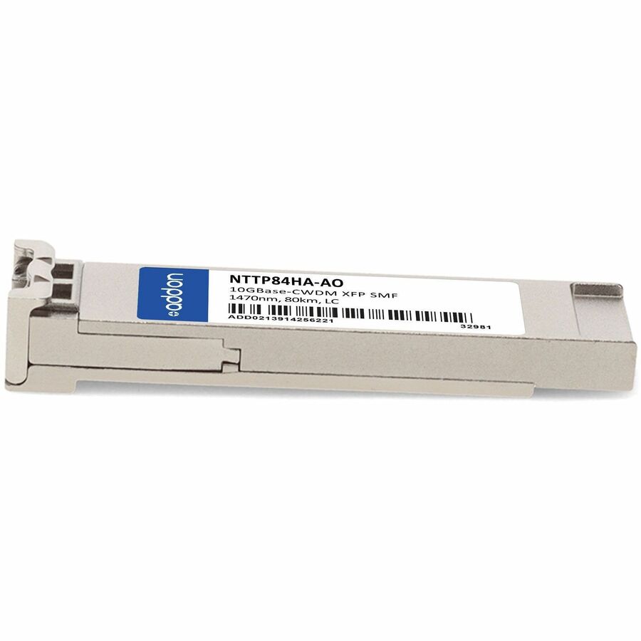 AddOn Ciena NTTP84HA Compatible TAA Compliant 10GBase-CWDM XFP Transceiver (SMF, 1470nm, 80km, LC)