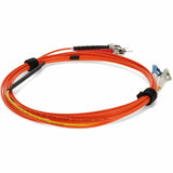AddOn 5m LC (Male) to ST (Male) Orange OM1 & OS1 Duplex Fiber Mode Conditioning Cable
