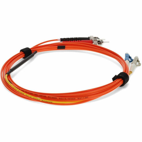 AddOn 5m LC (Male) to ST (Male) Orange OM1 & OS1 Duplex Fiber Mode Conditioning Cable
