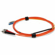 AddOn 5m LC (Male) to ST (Male) Orange OM1 & OS1 Duplex Fiber Mode Conditioning Cable