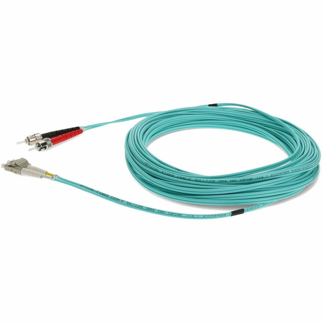AddOn ADD-ST-LC-50M5OM3 Fiber Optic Duplex Network Patch Cable