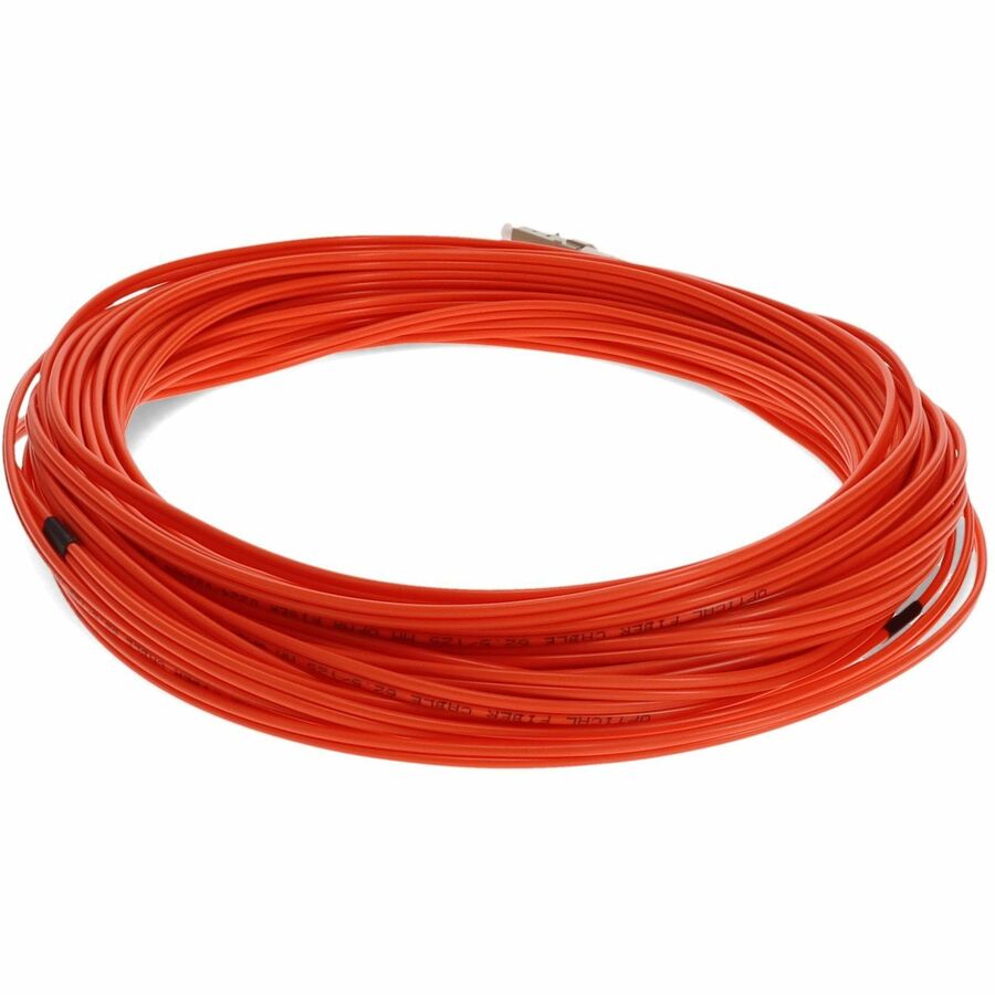 AddOn ADD-ST-LC-50M6MMF Fiber Optic Duplex Network Patch Cable
