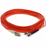 AddOn ADD-ST-LC-50M6MMF Fiber Optic Duplex Network Patch Cable
