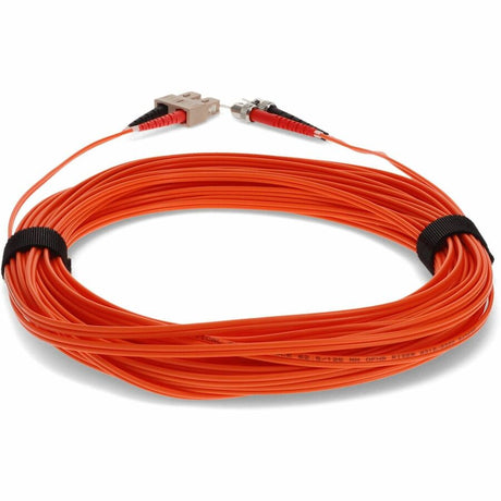 AddOn ADD-ST-SC-50M6MMF Fiber Optic Duplex Network Patch Cable