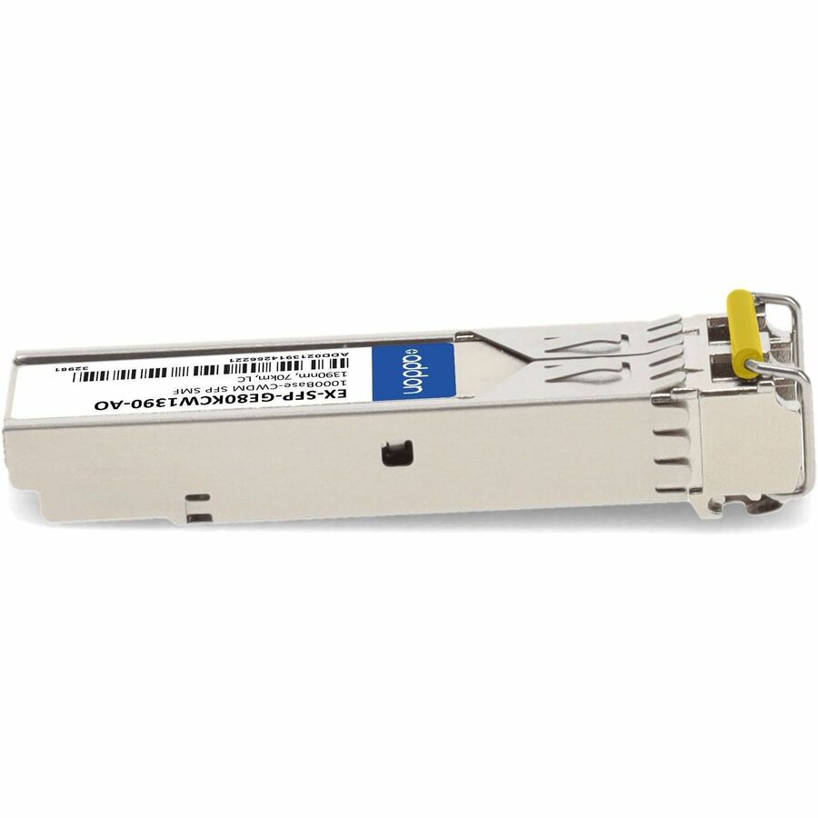 AddOn Juniper Networks EX-SFP-GE80KCW1390 Compatible TAA Compliant 1000Base-CWDM SFP Transceiver (SMF, 1390nm, 70km, LC)