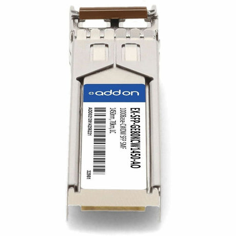 AddOn Juniper Networks EX-SFP-GE80KCW1450 Compatible TAA Compliant 1000Base-CWDM SFP Transceiver (SMF, 1450nm, 70km, LC)
