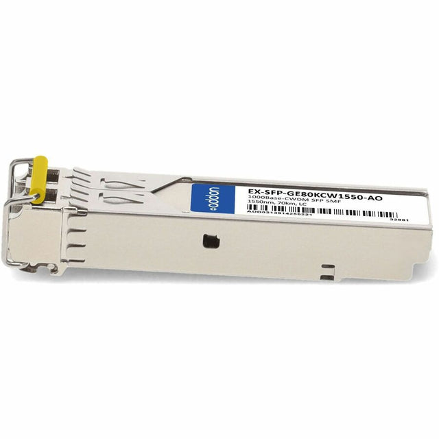 AddOn Juniper Networks EX-SFP-GE80KCW1550 Compatible TAA Compliant 1000Base-CWDM SFP Transceiver (SMF, 1550nm, 70km, LC)