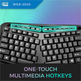 WIRELES ERGO TRACKBALL KEYBOARD