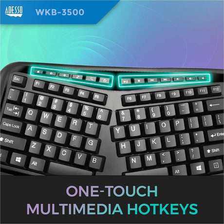 WIRELES ERGO TRACKBALL KEYBOARD