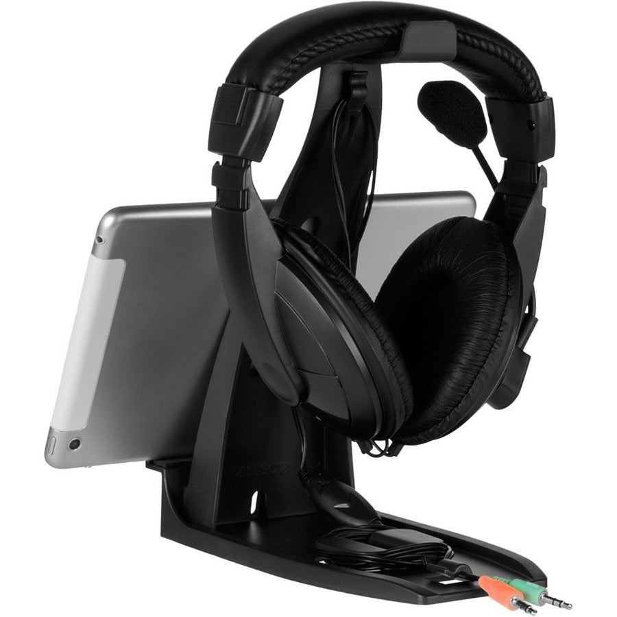 Allsop Headset Hangout, Universal Headphone Stand & Tablet Holder - (31661)