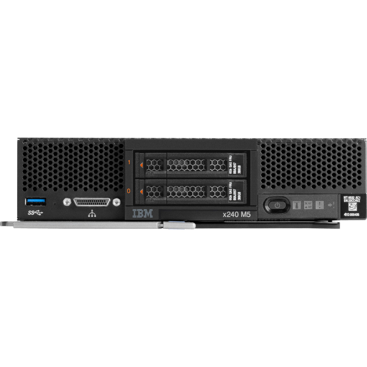 Lenovo Flex System x240 M5 9532EIU Blade Server - 2 Xeon E5-2620 v4 2.10 GHz - 32 GB RAM - 12Gb/s SAS, Serial ATA Controller