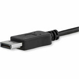 StarTech.com 3ft/1m USB C to DisplayPort 1.2 Cable 4K 60Hz - USB Type-C to DP Video Adapter Monitor Cable HBR2 - TB3 Compatible - Black