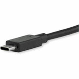 StarTech.com 3ft/1m USB C to DisplayPort 1.2 Cable 4K 60Hz - USB Type-C to DP Video Adapter Monitor Cable HBR2 - TB3 Compatible - Black