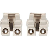 Intellinet Network Solutions Fiber Optic Patch Cable, LC/LC, OM3, 50/125, Multimode, Duplex, Aqua, 10 ft (3 m)