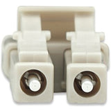 Intellinet Network Solutions Fiber Optic Patch Cable, LC/LC, OM1, 62.5/125, Multimode, Duplex, Orange, 14 ft (5 m)