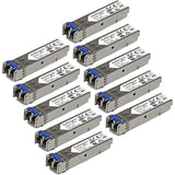 StarTech.com 10 pack HPE J4859C Compatible SFP Module 1000BASE-LX - 1GbE Gigabit Ethernet Single Mode/Multi Mode Fiber Transceiver - 10km