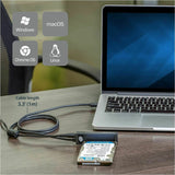 StarTech.com SATA to USB Cable - USB 3.1 10Gbps - 2.5 / 3.5 SATA SSD HDD - SATA to USB Adapter Cable - USB 3.1 to SATA Cable