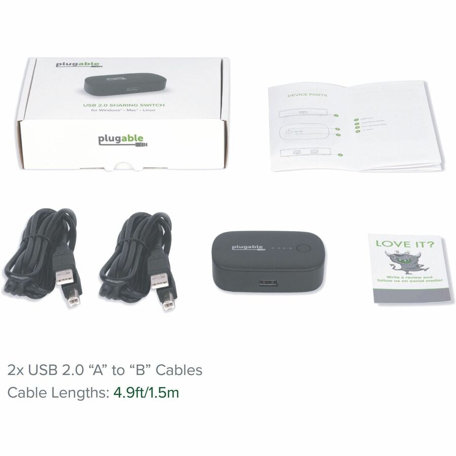 Plugable USB 2.0 Sharing Switch