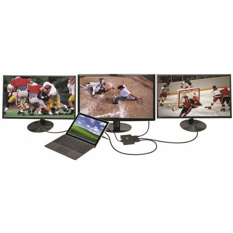 Eaton Tripp Lite Series 3-Port Mini DisplayPort to DisplayPort Multi-Monitor Splitter, MST Hub, 4K 60 Hz UHD, DP1.2, TAA