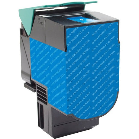 V7 Remanufactured High Yield Cyan Toner Cartridge for Lexmark C540/C544/X543/X544 - 2000 page yield
