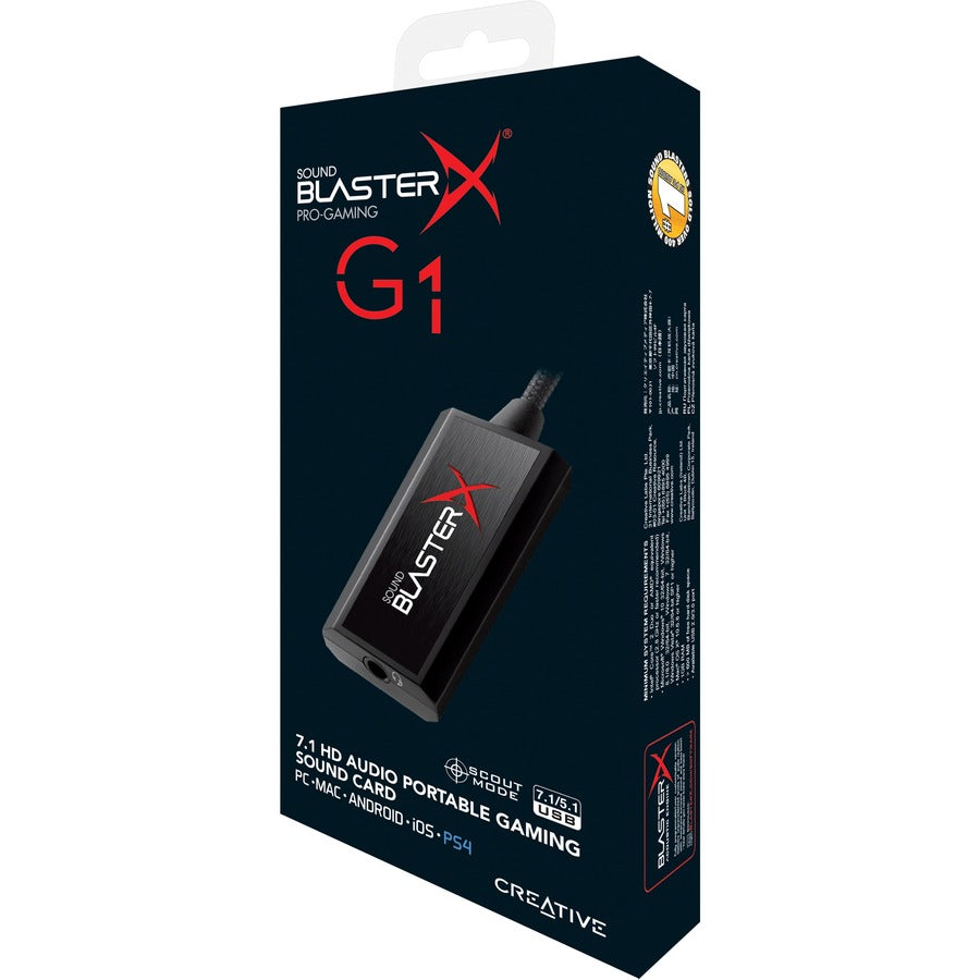 Creative Sound BlasterX G1 Sound Card with Headphone Amplifier