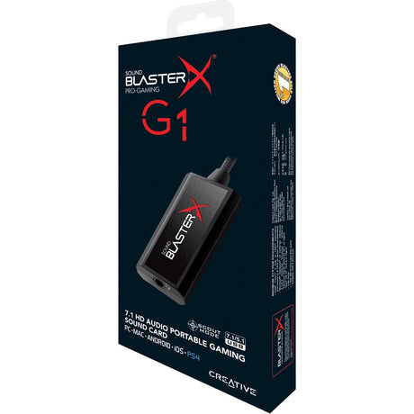 Creative Sound BlasterX G1 Sound Card with Headphone Amplifier