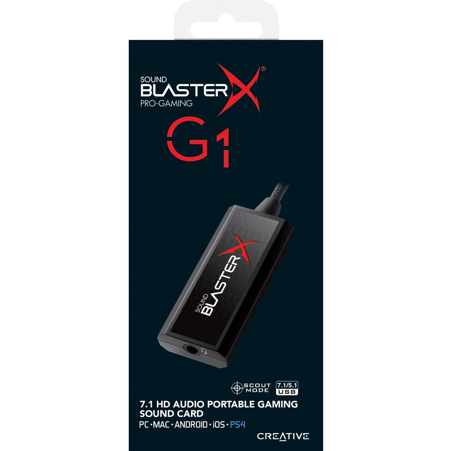 Creative Sound BlasterX G1 Sound Card with Headphone Amplifier