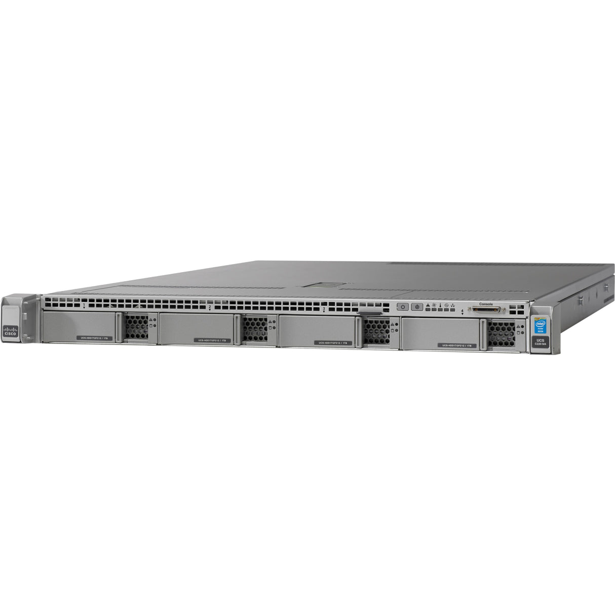 Cisco C220 M4 1U Rack Server - 2 Xeon E5-2630 v4 2.20 GHz - 64 GB RAM - Serial ATA/600 Controller