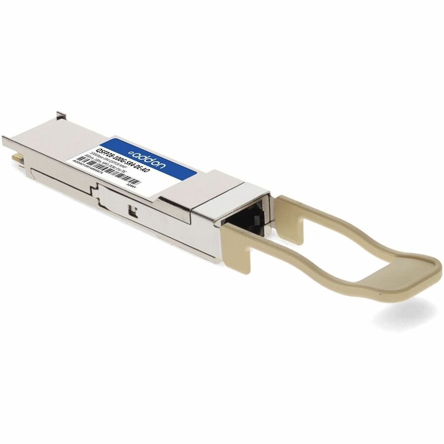 AddOn Dell QSFP28-100G-SR4 Compatible TAA Compliant 100GBase-SR4 QSFP28 Transceiver (MMF, 850nm, 100m, MPO, DOM)