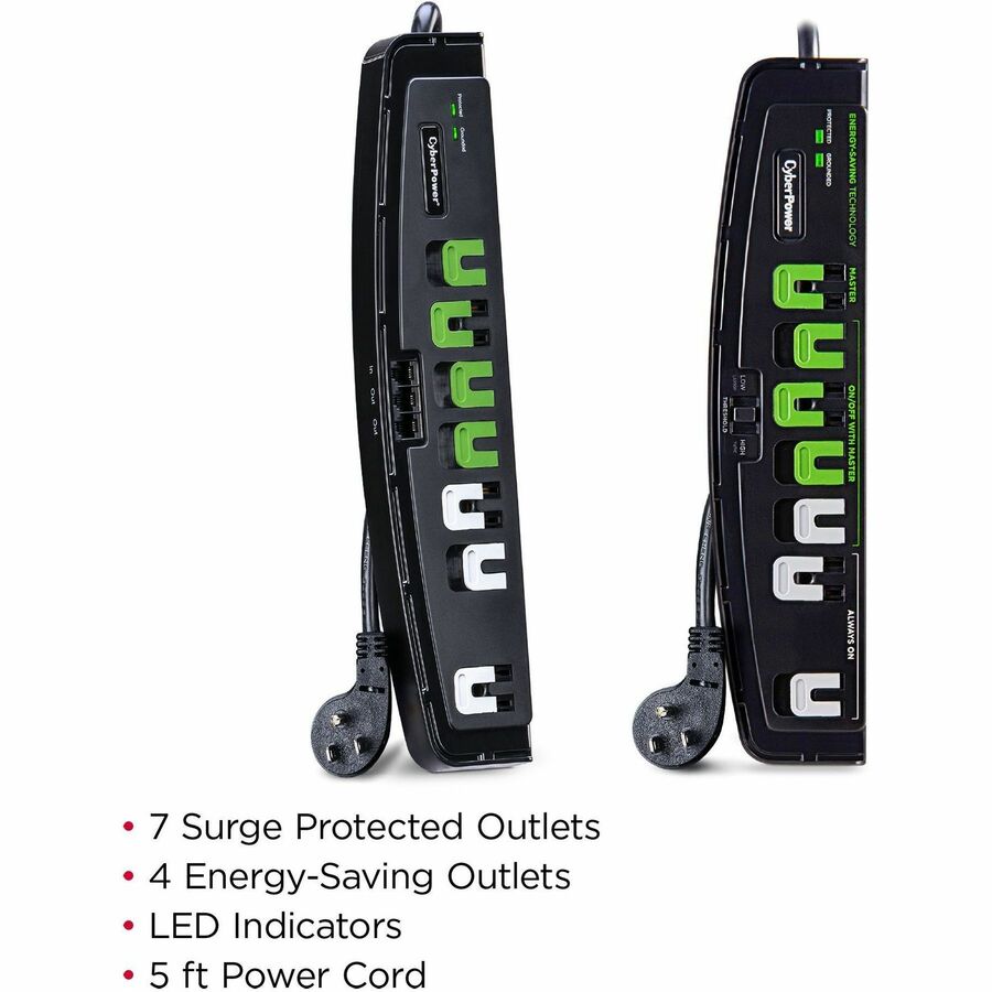 7 OL ENERGY SAVING SURGE STRIP