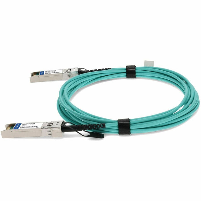 AddOn Cisco SFP-10G-AOC15M to HP 455883-B21 Compatible TAA Compliant 10GBase-AOC SFP+ to SFP+ Direct Attach Cable (850nm, MMF, 15m)