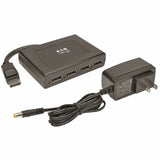 Eaton Tripp Lite Series 4-Port DisplayPort Multi-Monitor Splitter, MST Hub, 4K 60Hz UHD, DP1.2, TAA