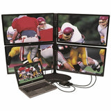 Eaton Tripp Lite Series 4-Port DisplayPort Multi-Monitor Splitter, MST Hub, 4K 60Hz UHD, DP1.2, TAA