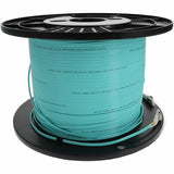 AddOn 75m LC (Male) to LC (Male) Aqua OM3 Duplex Fiber OFNR (Riser-Rated) Patch Cable