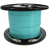 AddOn 75m LC (Male) to LC (Male) Aqua OM3 Duplex Fiber OFNR (Riser-Rated) Patch Cable